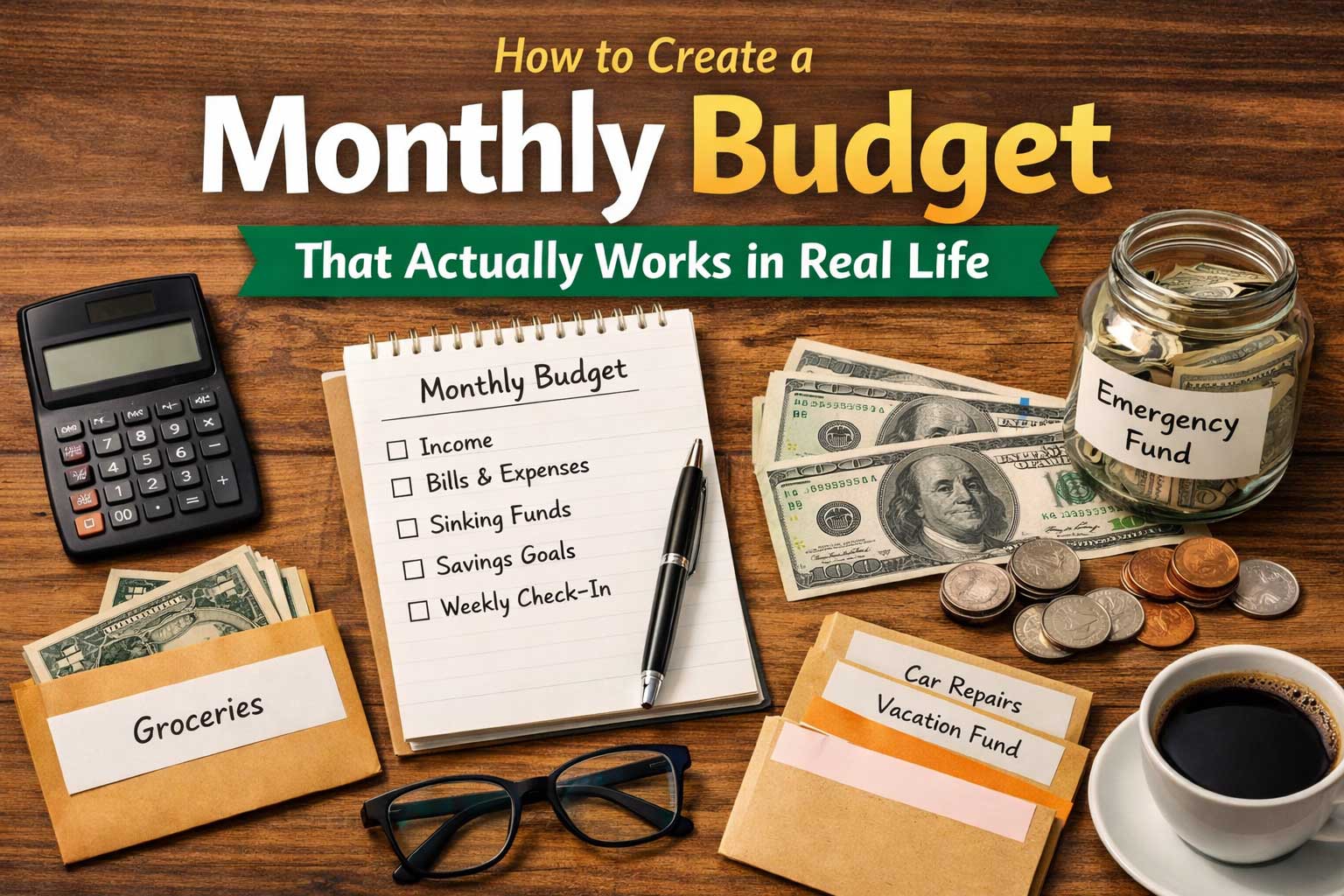 How to Create a Monthly Budget That Actually Works in Real Life