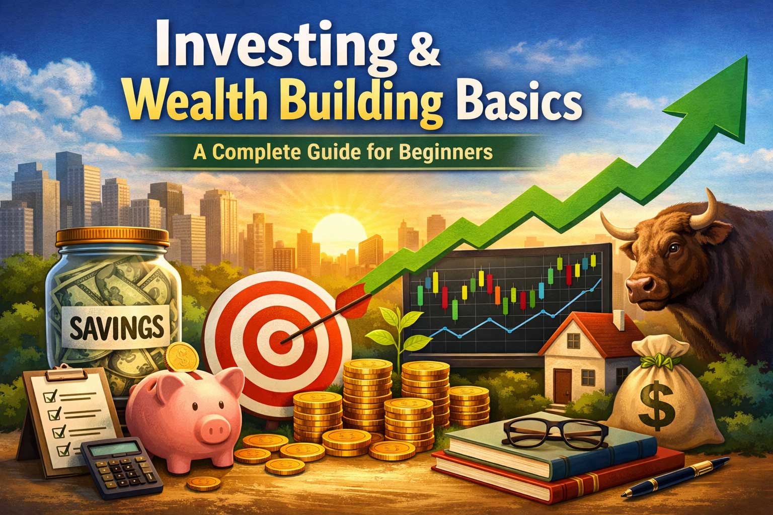 Investing and Wealth Building Basics: A Complete Beginner’s Guide
