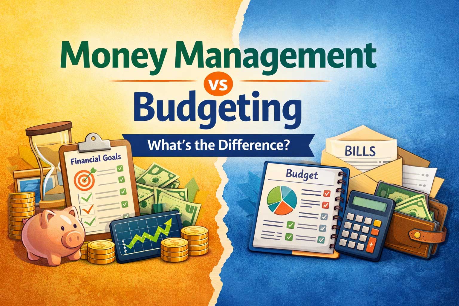 Money Management vs Budgeting: Differences, Benefits, and How to Use Both