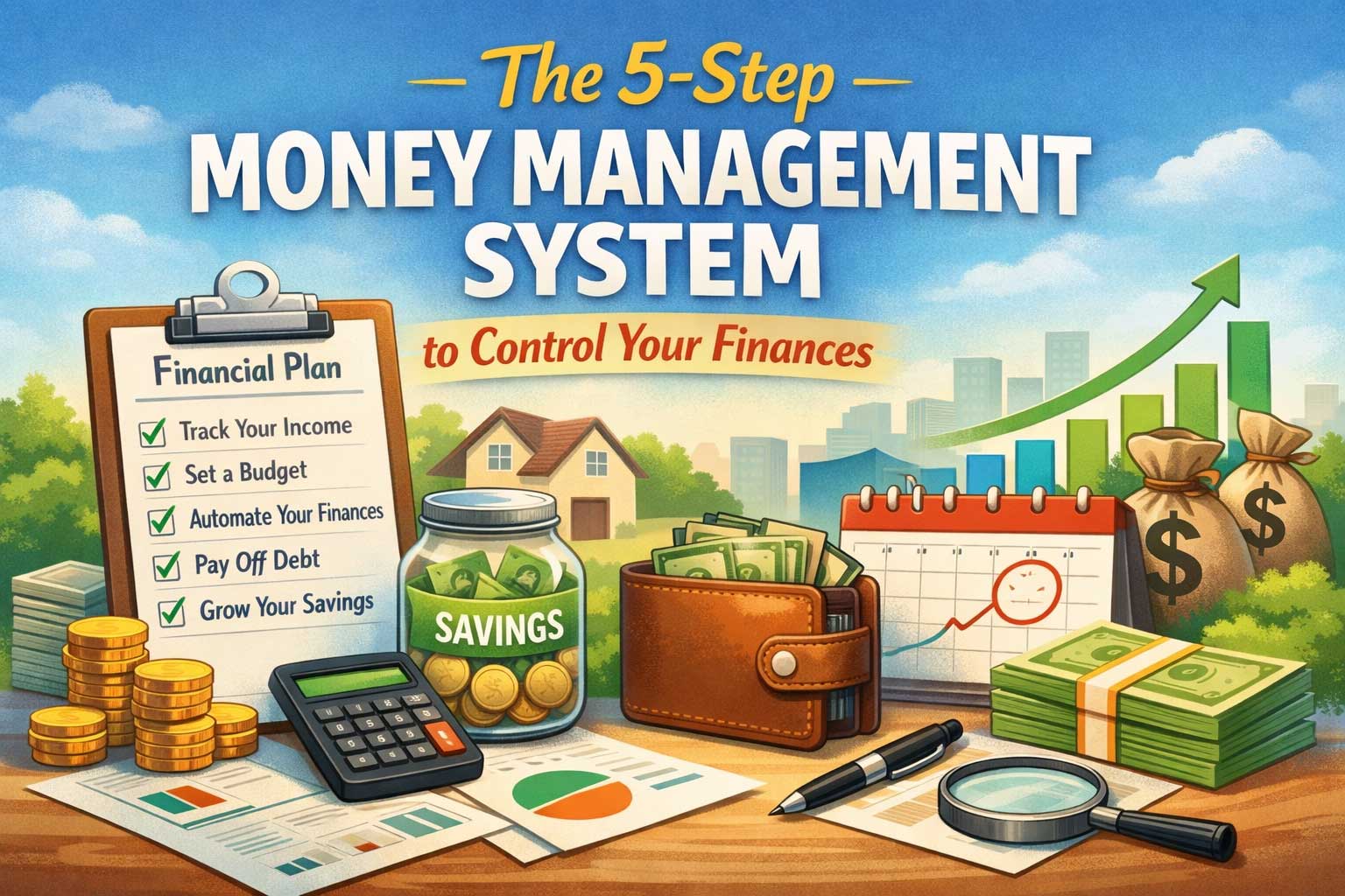 The 5-Step Money Management System to Control Your Finances