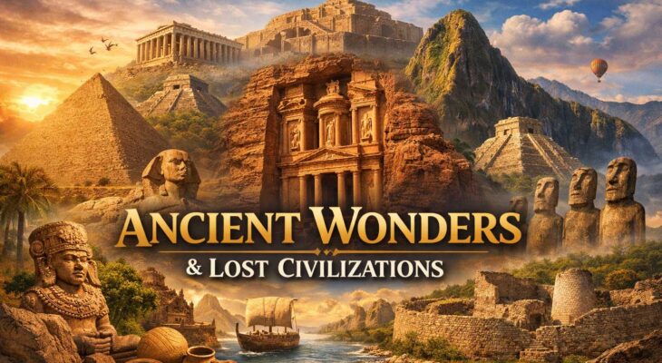 Ancient Wonders & Lost Civilizations: The Greatest Mysteries, Monuments, and Forgotten Empires