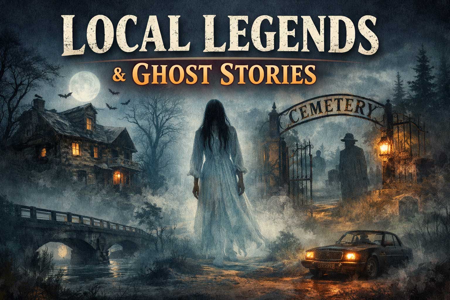 Local Legends & Ghost Stories: Origins, Meaning, and How They Spread