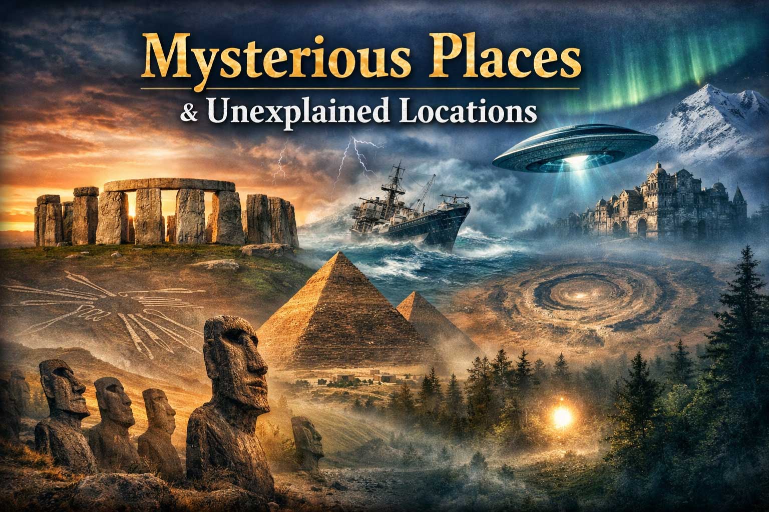 Mysterious Places & Unexplained Locations: The World’s Strangest Sites, Theories, and What We Know