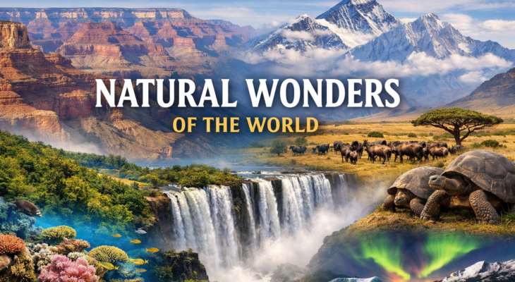 Natural Wonders of the World: The Ultimate Guide to Earth’s Most Spectacular Places