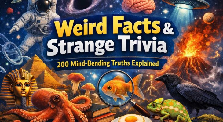 Weird Facts & Strange Trivia: 200 Mind-Bending Truths Explained