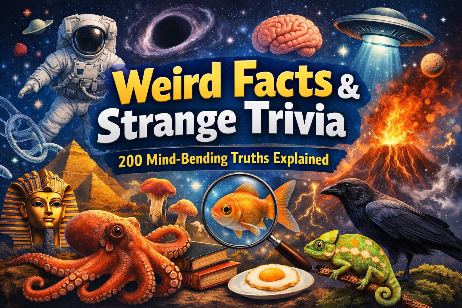 Weird Facts & Strange Trivia: 200 Mind-Bending Truths Explained