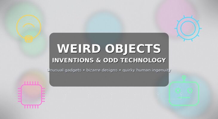 Weird Objects, Inventions & Odd Technology: A Deep Dive Into Unusual Gadgets, Bizarre Designs, and Quirky Human Ingenuity